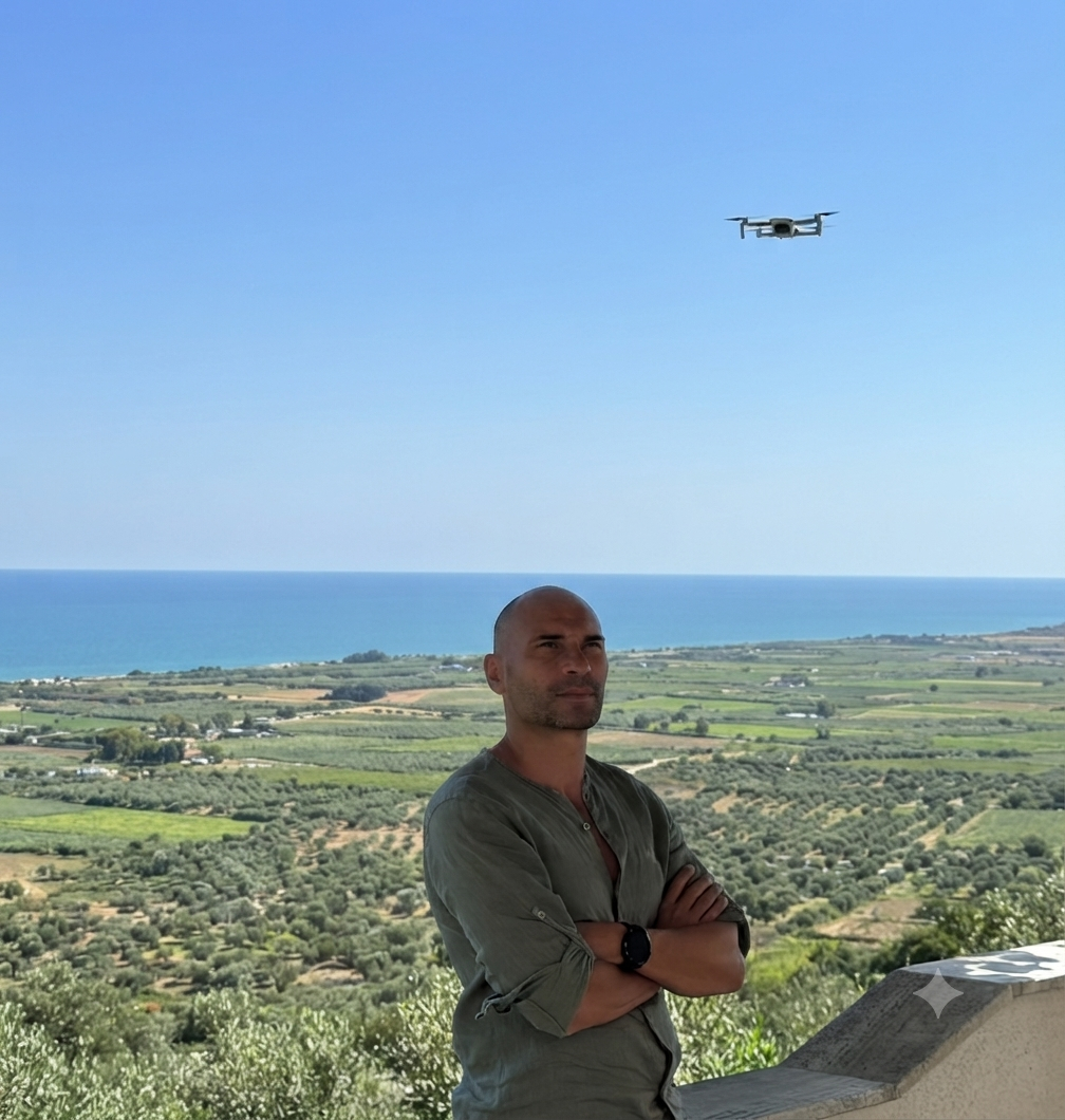 Sergio Forleo, pilota di drone SerFlyZone